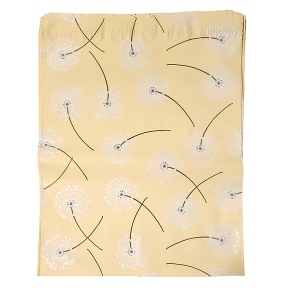 48 Dandelion Print Poly Mailers – 10x13” – Boutique Shipping Supplies – NEW - Picture 1 of 2
